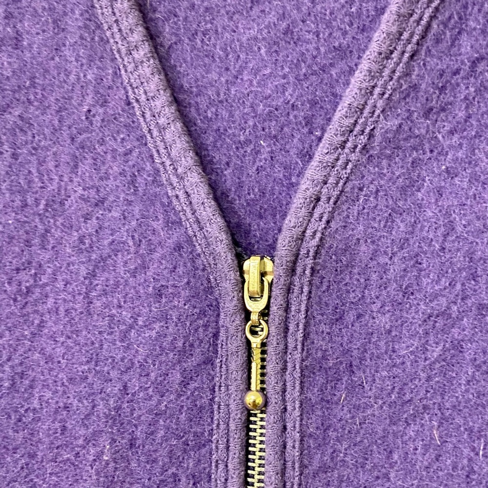 Vintage CG boiled wool zip-up liner vest - Picture 9 of 9